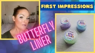 Butterfly graphic liner | Sheen epic liners | First impressions