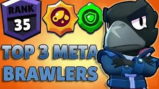 💪CROW IS TOP 3 🌍 META BRAWL IN RANKED 🔥#brawlstars #gaming #brawler #viral #like 