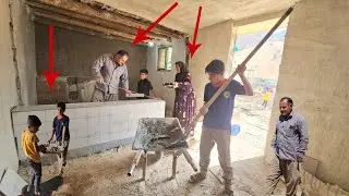 ❤️ Philanthropist Helps Nomadic Woman 🏕️ | Completing Her Kitchen for a Better Life 🍲