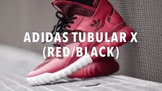 ADIDAS TUBULAR X (RED/BLACK) SNEAKERS NEWS