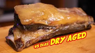 EXPERIMENTO - COSTILLAR de VACA GALLEGA 45 DRY AGED en mi casa!!!