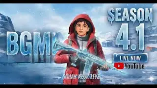 🔴 LIVE BGMI UPDATE 4.1 One Hand Play | WINTER UPDATE  BGMI #partner #PUBGMOBILE #indianaloklive