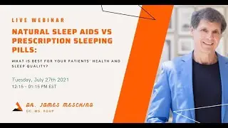 Natural Sleep Aids vs Prescription Sleeping Pills - Nutrition Medicine