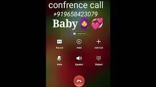 BABY call PRANK 👩‍❤️‍💋‍👩💋 gf romantic call prank. 👩‍❤️‍👩😜 One side call prank 😁🍼 kiss me baby prank💋