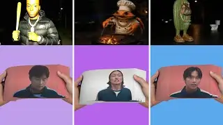 Player 001, Player 124 and Player 333 Sing Together 