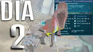 DIA2 Dominamos TODOS Los MESA DINOS Del SERVER | MESA 3 MAN Ark PVP