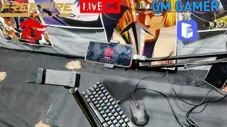 GM GAMER is Live Stream🔴 With TOP 1 GRANDMASTER 😵 Keyboard And Mouse gameplay