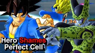 Hero Trains With Perfect Cell And Utterly Humiliates Him! Ultimate Tenkaichi