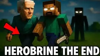 I DESTROYED HEROBRINE AND MARK END OF HIM!!!