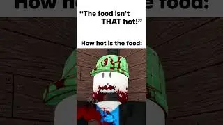 Hot food trouble #roblox #bloodtide #shorts