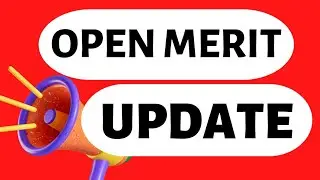 OPEN MERIT UPDATE|MAA SHAKUMBARI UNIVERSITY SAHARANPUR UP| By Sonam Chauhan||