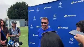 WATCH: Rams Sean McVay Press Conference After Joint Practice with Saints