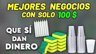17 NEGOCIOS RENTABLES CON MENOS DE $100 para Ganar dinero F&aacute;cil y EMPRENDER desde CASA