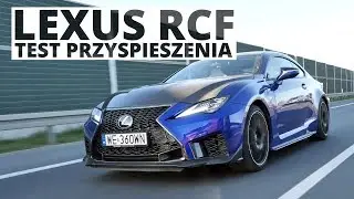 Lexus RCF 5.0 V8 464 KM (AT) - acceleration 0-100 km/h