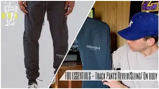Fear of God Essentials - Track Pants Review/ Sizing/ On body
