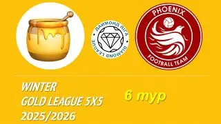 Мед - Фенікс, огляд гри, 6 тур, Даймонд Ліга, Winter  Gold League 5x5  2025/2026