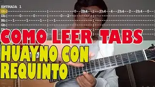 Tablaturas para Requinto Peruano - Aprende a leer tabs