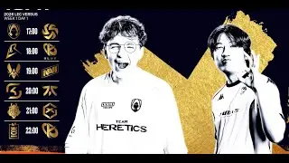 COSTREAM SEMANA 1 DIA 2 LEC VERSUS
