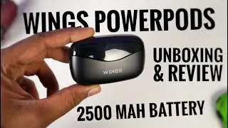 Wings Powerpods TWS Earbuds Unboxing & Review