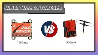 AKK RACE RANGER 1600MW Vs R9 MODULE 500MW -  straight line which will die first
