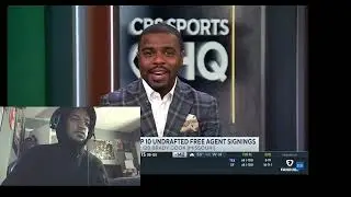 REACTING Top 10 Undrafted Free Agent Signings: Sleepers and Stars  | 2025 NFL Draft