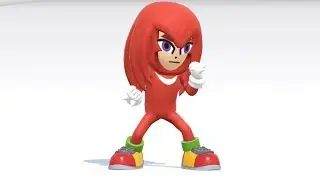 Наклз создаёт себя сам в «Super Smash Bros. Ultimate»