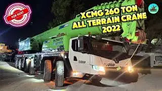 XCMG 260 TON CRANE FOR RENT !!! #xcmg #heavymachinery #heavyequipment