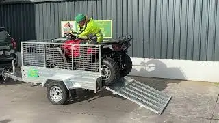 7x4 Single Axle Hartnett Trailers
