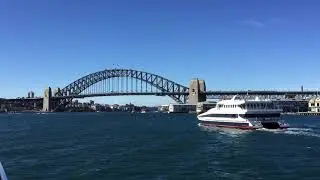Crusing in Sydney Harbour