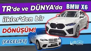 BMW X6 EFSANEVİ DÖNÜŞÜM FACELİFT TAM 12 YAŞ GENÇLEŞTİRDİK!