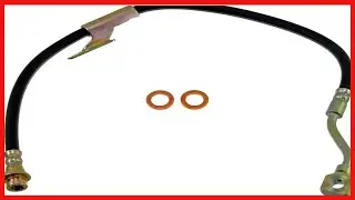Dorman H38620 Front Driver Side Brake Hydraulic Hose Compatible with Select Chevrolet / GMC Models
