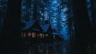 Sleep Deeply TONIGHT with Thunder Sounds and Forest Cabin Ambiance