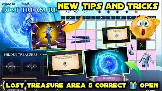 LOST TREASURE EVENT TRICK IN FREE FIRE AREA 5 |  LOST TREASURE AREA 5 MISSION KAISE COMPLETE KAREN