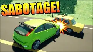 Can I Deliver a Passenger Safely While my Friend Tries to SABOTAGE ME? (Motor Town Gameplay)