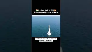 Full video☝️⏫India&rsquo;s K-6 SLBM💥&ndash; The Deadliest Nuclear Weapon Underwater #india #viral #submarine