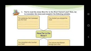 Class 7 - English - Unit 1- How far is the River - video 5 - Story Activities 1&2