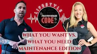 What you want, vs what you need: Maintenance edition