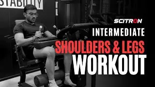Legs & Shoulders Workout | Strength & Definition | Powered by Scitron