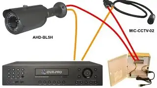Camere Mein Mike Kaise lagaen || How Install Mic In Cctv Camera