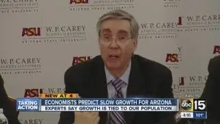 Economists predict slow growth for Arizona
