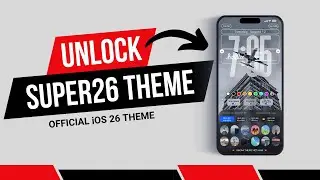 Unlock Super26 iOS 26 HyperOS Theme