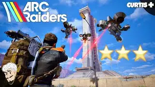 BATTRE DES FRELONS et GAGNER LES 3 ETOILES sur ARK RAIDERS ! - CURTIS +