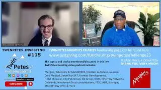 TWIN PETES INVESTING #Podcast 115: #Mergers #takeOVERS & TAKEunders, #Autodesk #ITRK #Ai #CREO #JNEO