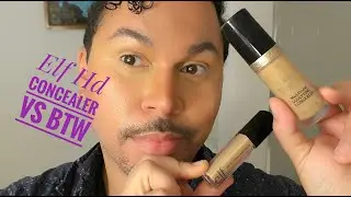 Born this Way Concealer Review. Let's compare it to ELF HD concealer.
