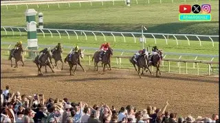 Exciting Stretch Battle Decides the 2025 Raven Run Stakes