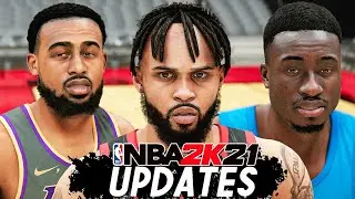 NBA 2K21 | UPDATES TODAY! 40 NEW PLAYER LIKENESS UPDATES ADDED VIA PATCH 8 UPDATE!