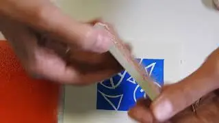 Lining up and printing the second color