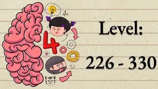 How to solve all Brain Test 4 ? - Level 226 - 330