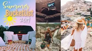 my summer bucket list 2019 *REALISTIC* // 25 things to do this summer