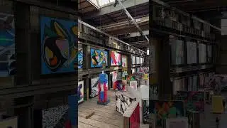 Once an 8,000 m&sup2; warehouse, now home to over 180 artworks by 170 artists from around the world 🫶